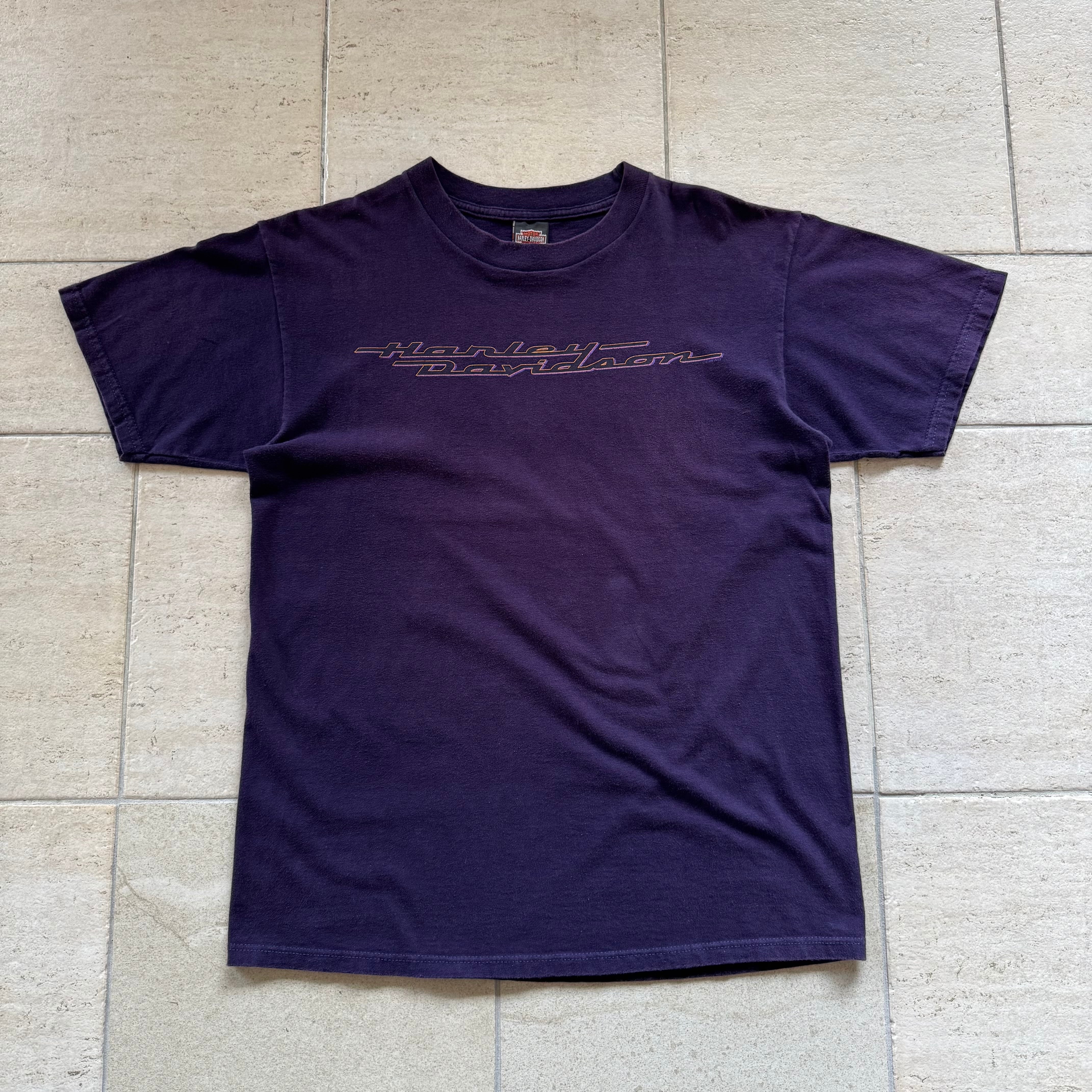 美品ビンテージハーレーダビッドソンtシャツLサイズ1991コピーライト 