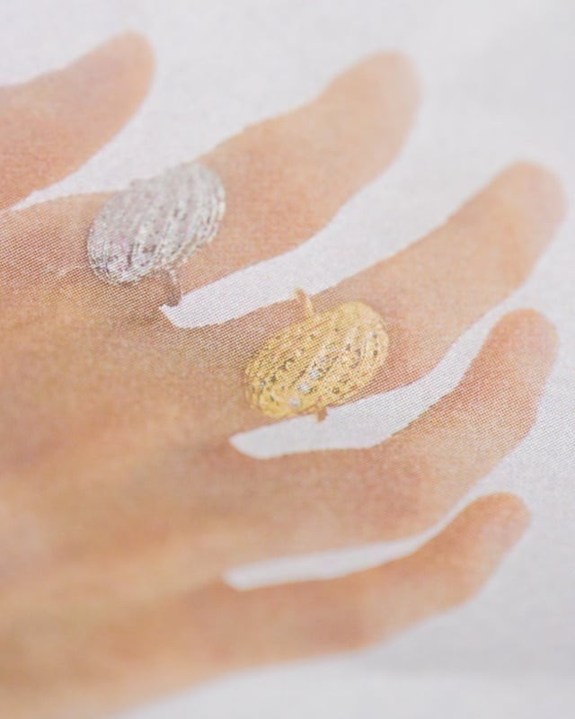 【BIMBA Y LOLA】3バンドワイドリング タイニーカラーリリーリング / Tiny Calla Lilly Ring | REAMU