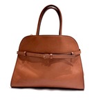 THE ROW ザ・ロウ マルゴー ベルト 12 ハンドバッグ カーフレザー ブラウン