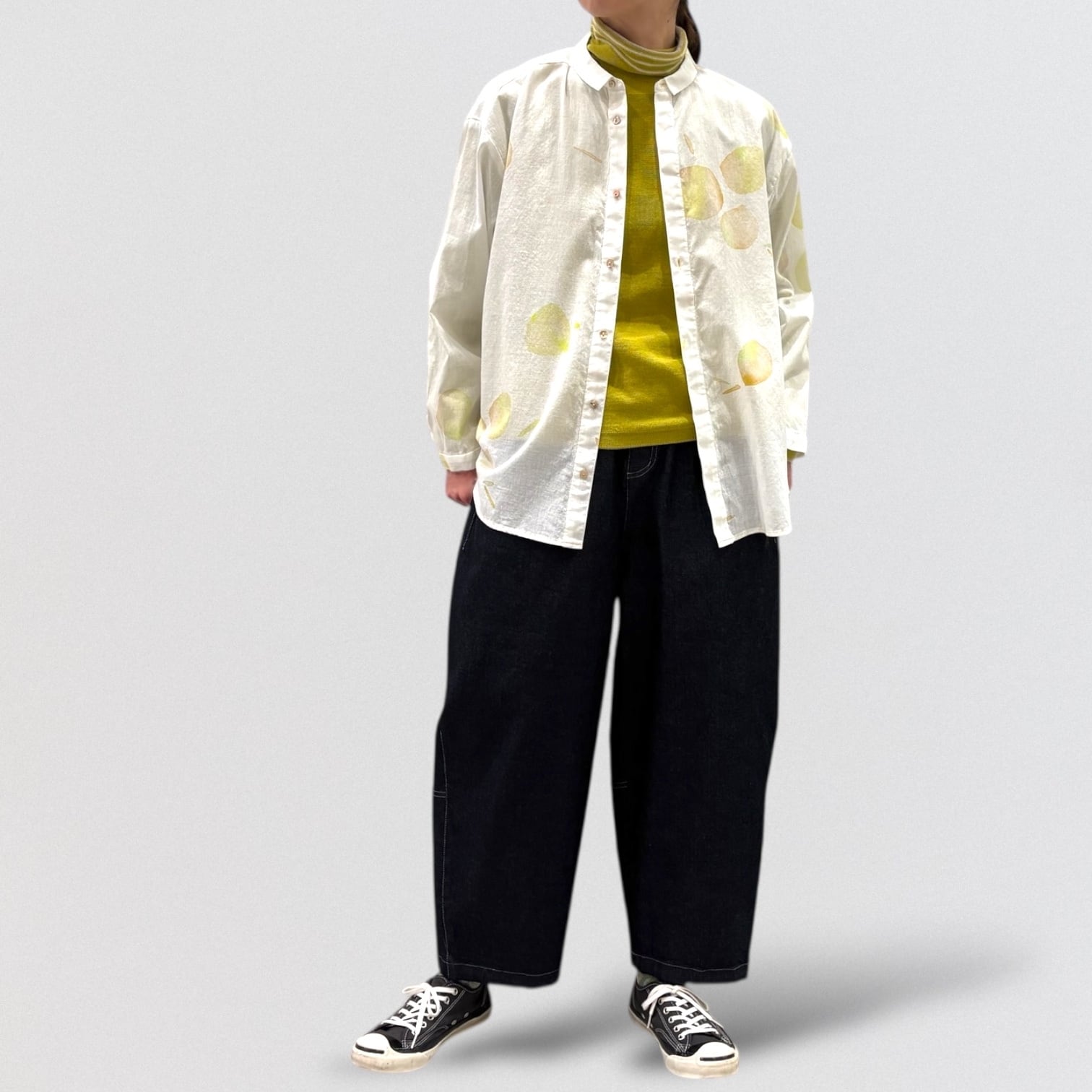 Co's 8.5oz stretch denim balloon pants | CoCo Cuore