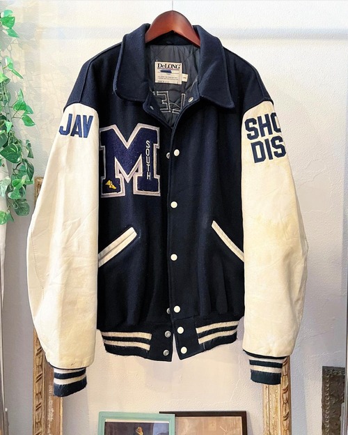 90's varsity jacket【 L】