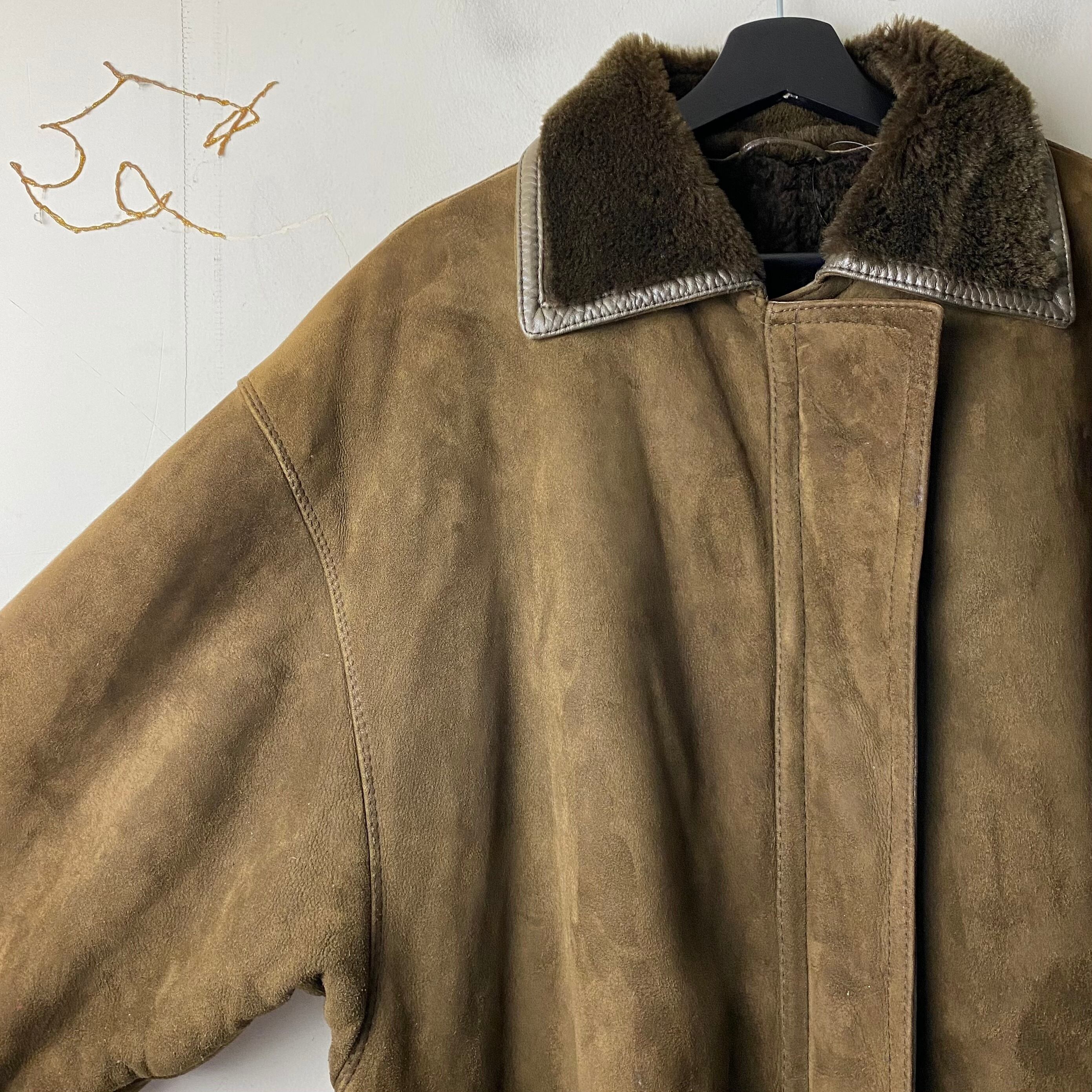 vintage GIANNI VERSACE mouton coat | NOIR ONLINE