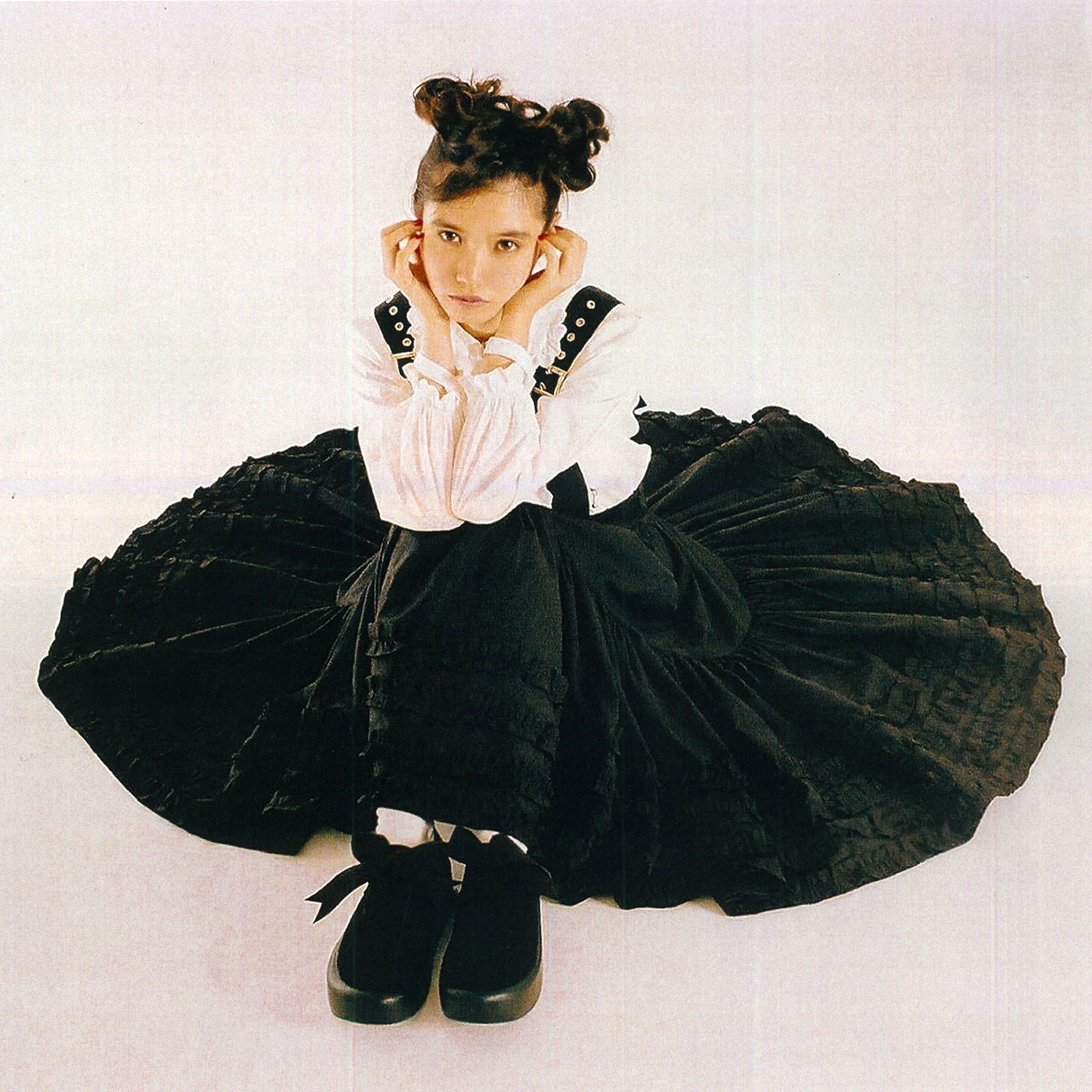 吊りリボンスカート GRAY | HEIHEI 