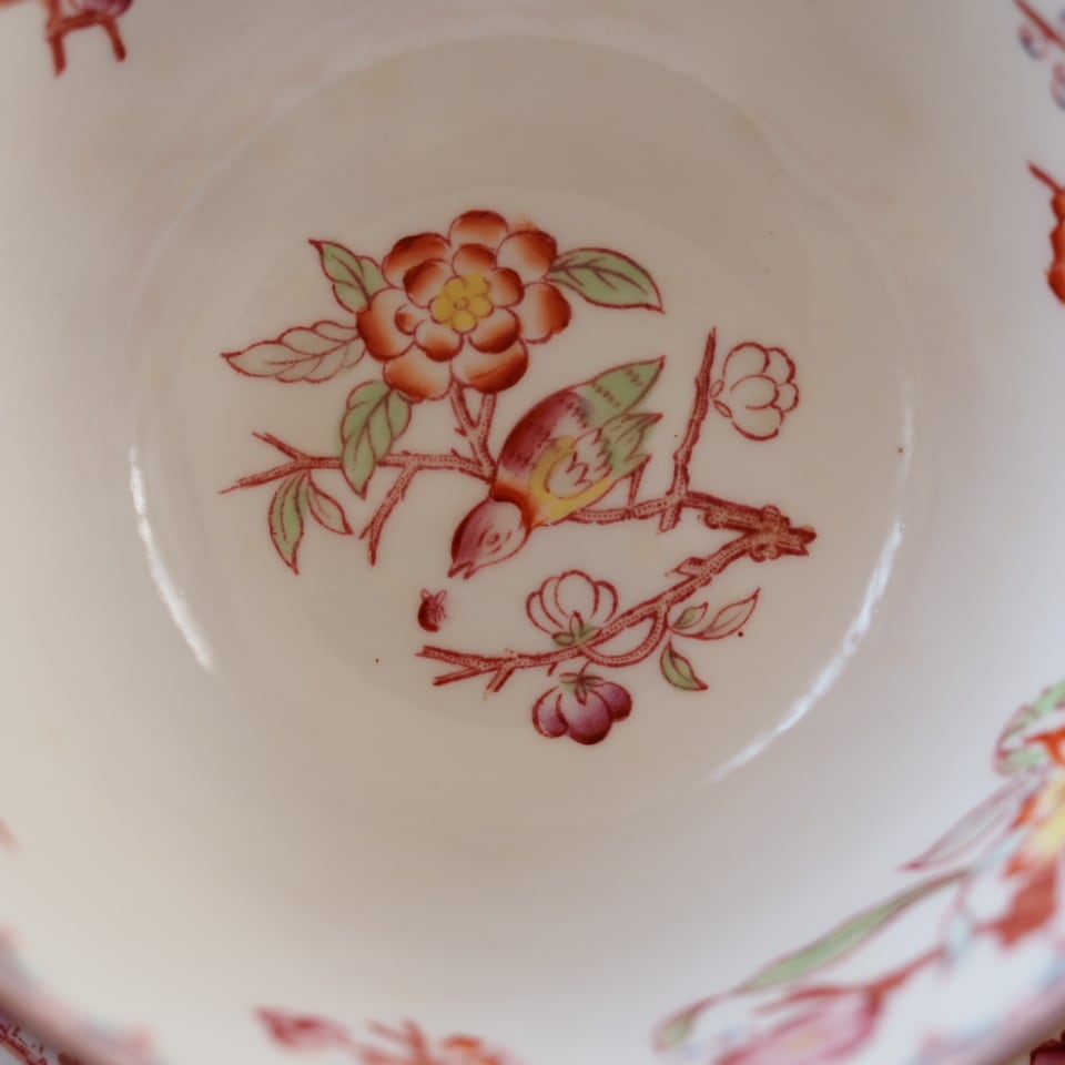 フランスアンティーク サルグミンヌミントン252 カップソーサー F3