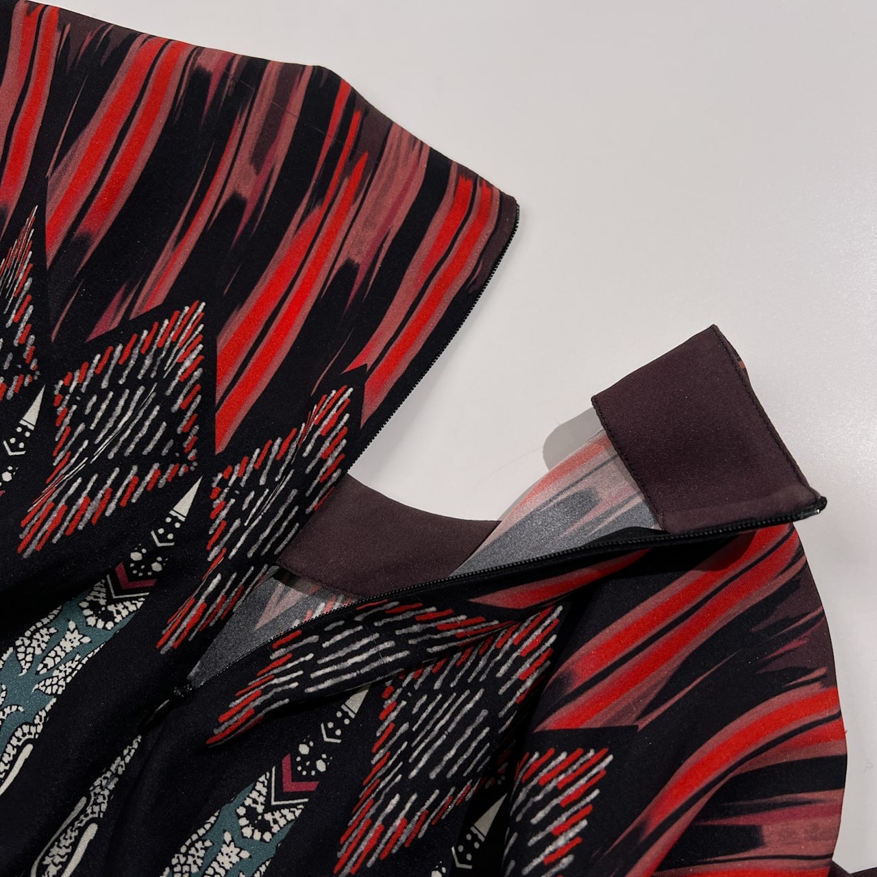 ETRO エトロ 総柄 シルク ストレッチ チュニック カットソー ブラウス サイズ 44 /イタリー製/エトロジャパン