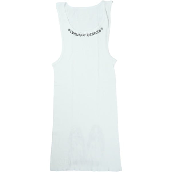 激レア！CHROME HEARTSのリブ編みタンクトップ(未使用新品) Size【L】 CHROME HEARTS クロム・ハーツ MAYUMI RIB TANKTOP