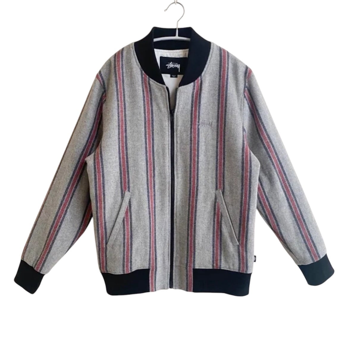 BURBERRY ストライプ カシミアシルク カーディガン BURBERRY ストライプ カシミアシルク カーディガン 【公式通販】