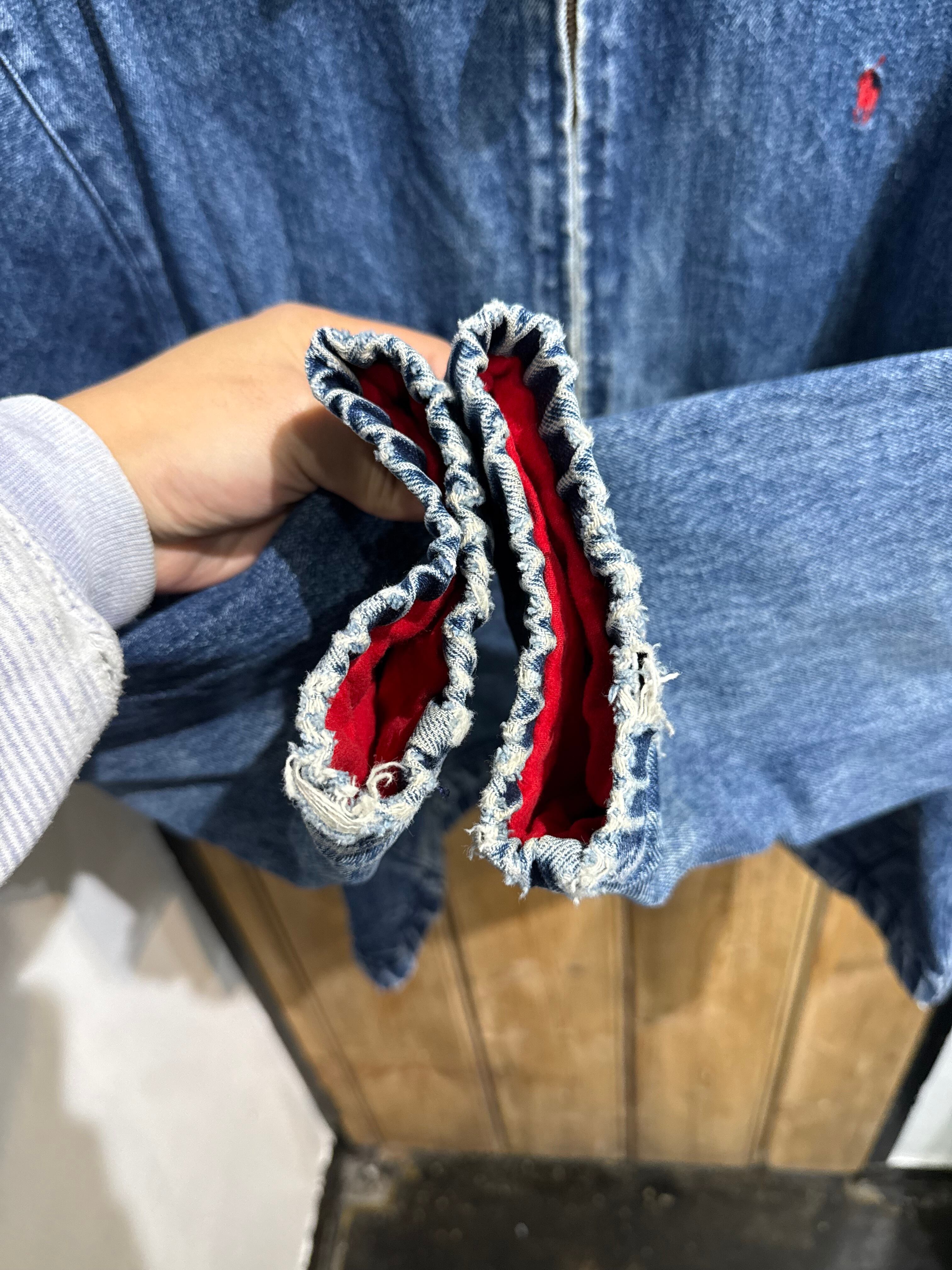 80s Polo by Ralph Lauren Denim Swing Top Made in USA / ポロ