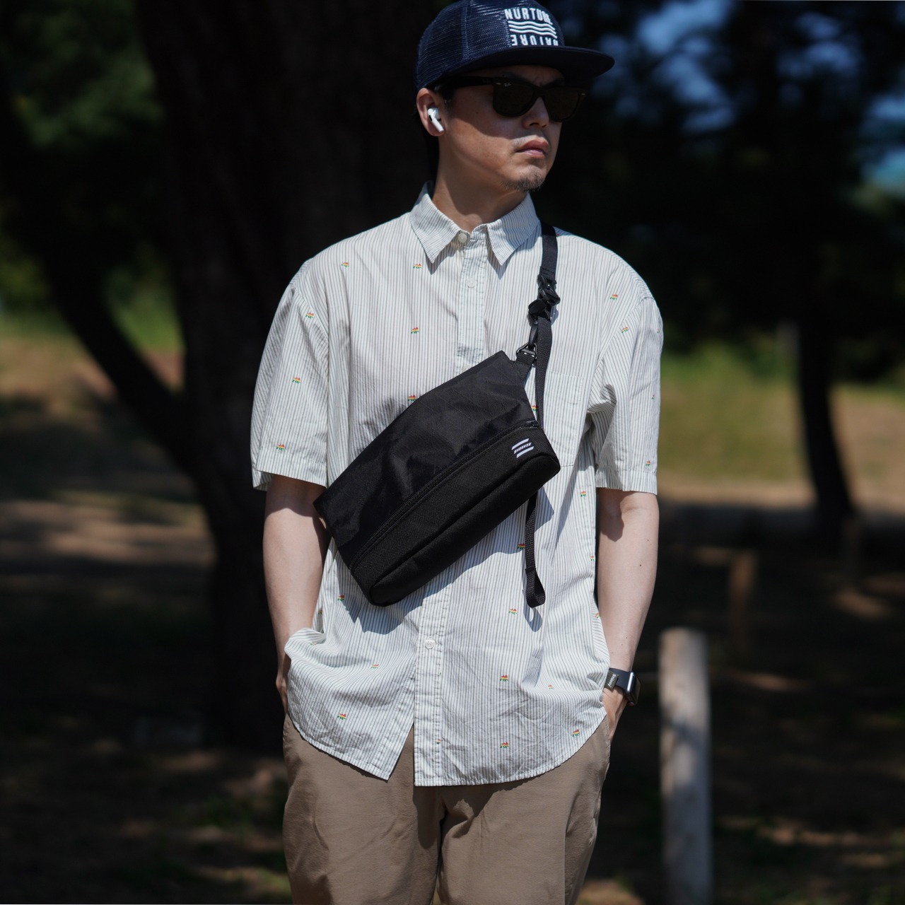 日々是好日様 ザック サコッシュ ひっぱら Dyneema Xgrid