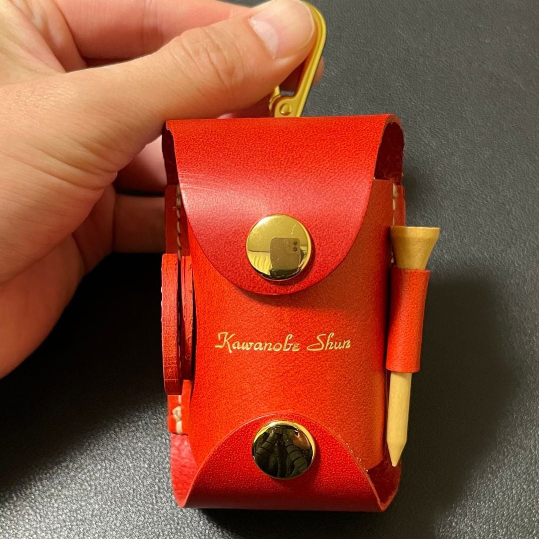 レザーゴルフボールケース『mina雑誌掲載』【lhommevide】 | woread