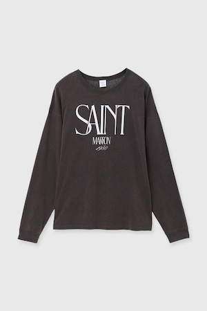 CREDONA PARMANENT L/S TEE パーマネントロングスリーブT SAINT MARRON