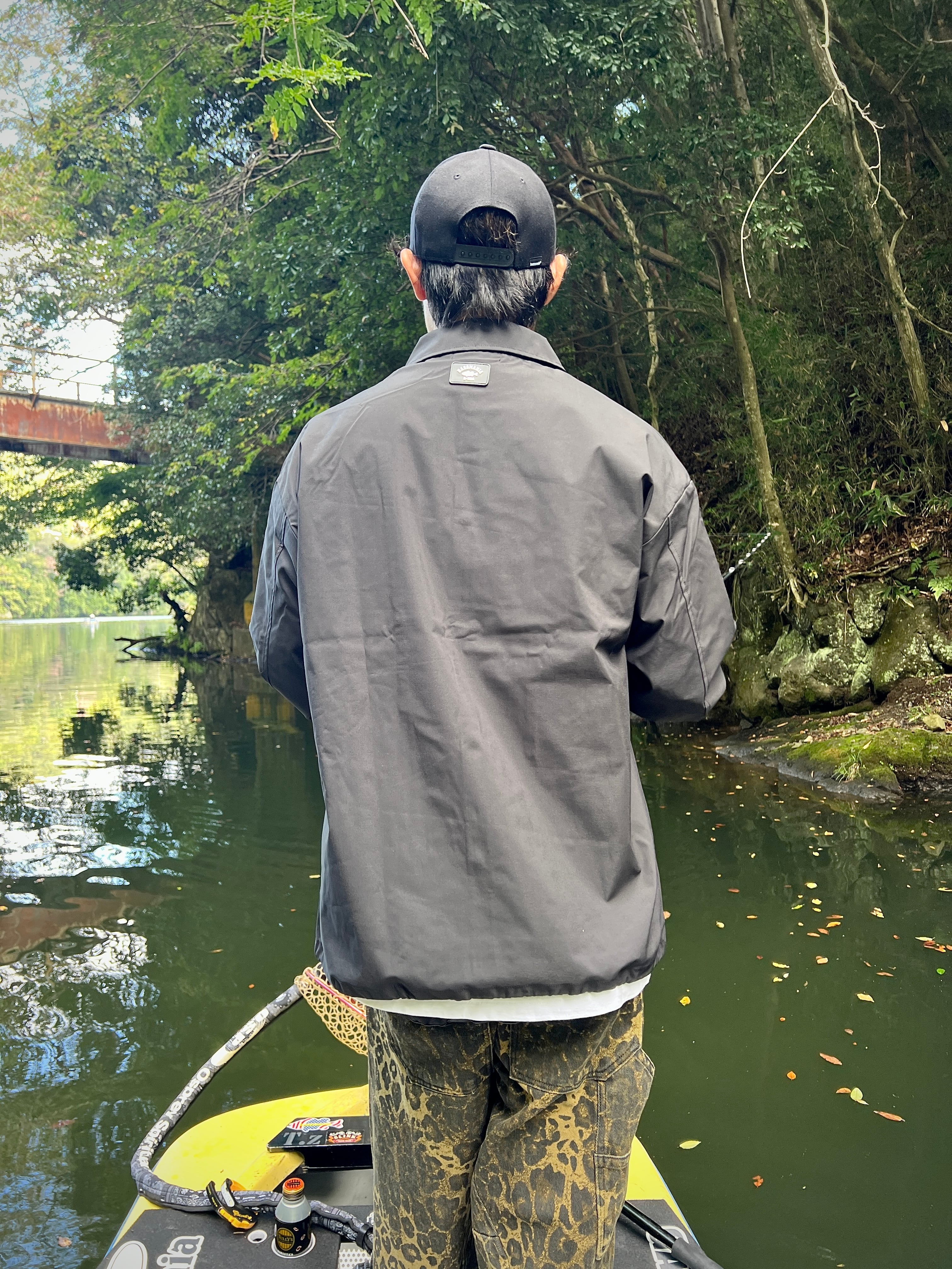 DeepRangebybassmania】Arch Logo Urban Coach JKT［BLK］ | bassmania.jp