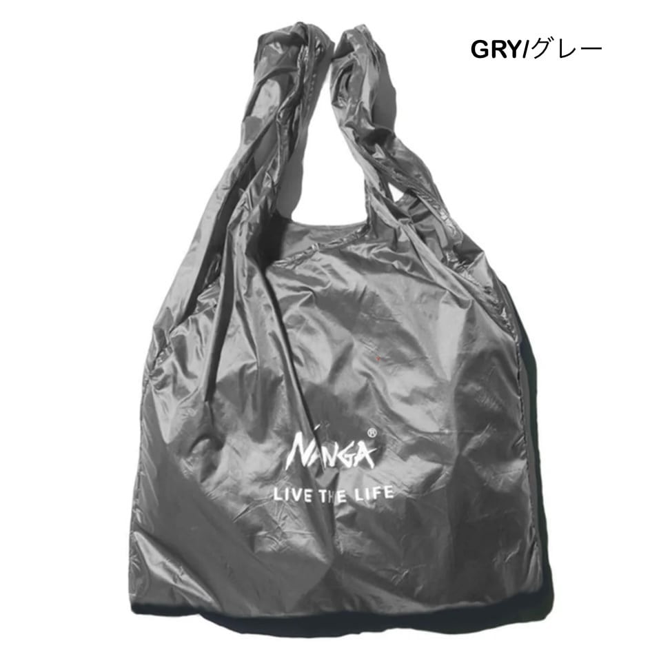 NANGA ナンガ POCKETABLE ECO BAG ポケッタブルエコバッグ (LIVE THE