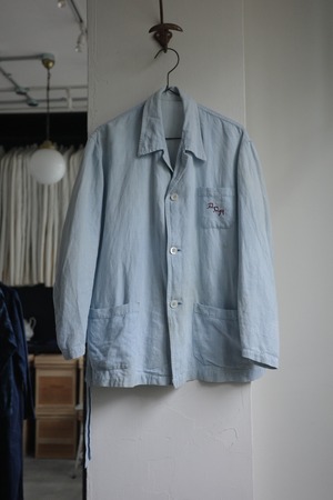 VINTAGE ヴィンテージ / FRENCH WORK LINEN JACKET 1930'S