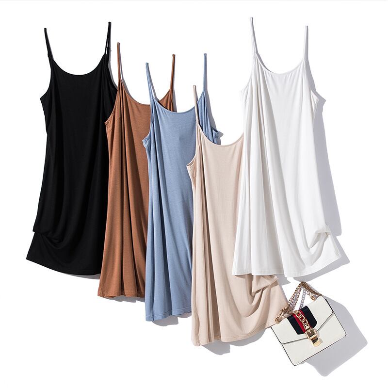 送料無料 キャミソール ワンピース スリップ レディース 大きいサイズ インナー 下着 肌着 ノースリーブ タンクトップ 薄手 透け防止 Lilyadorer リリーアドレ Mer0057 インナーショップ Lily Adorer リリーアドレ