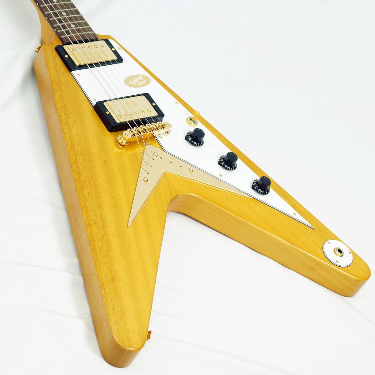 Epiphone Inspired by Gibson Custom Shop 1958 Korina Flying V Epiphone Inspired by Gibson Custom Shop 1958 Korina Flying V