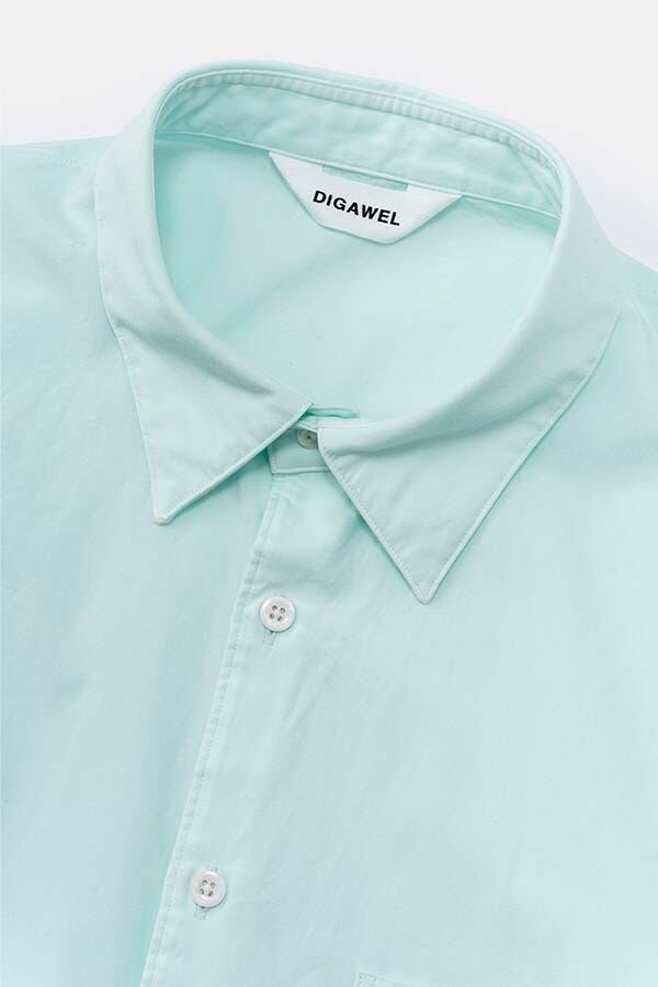 DIGAWEL / Shirt (generic)② garment dye(MINT) | THE MODERN AGE