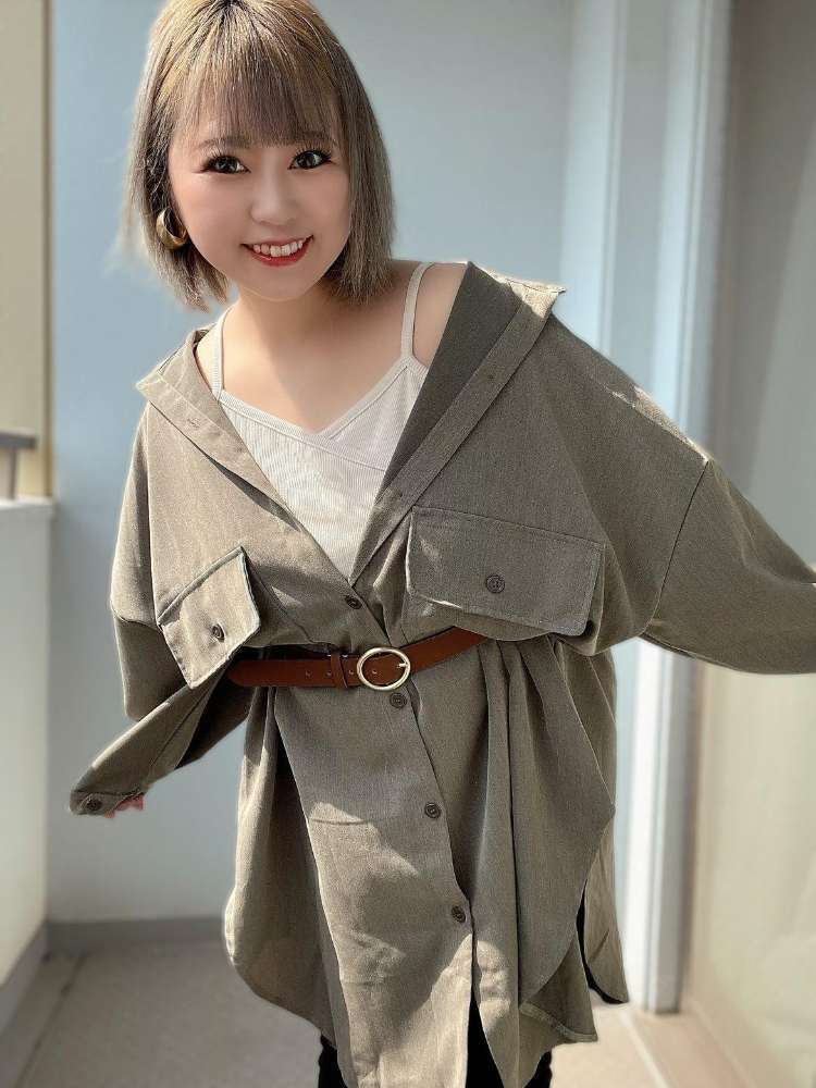 コーディネートの主役になる オーバーシャツ コート シャツワンピ ゆったり 無地 カジュアル 大きいサイズ 韓国 CH8225