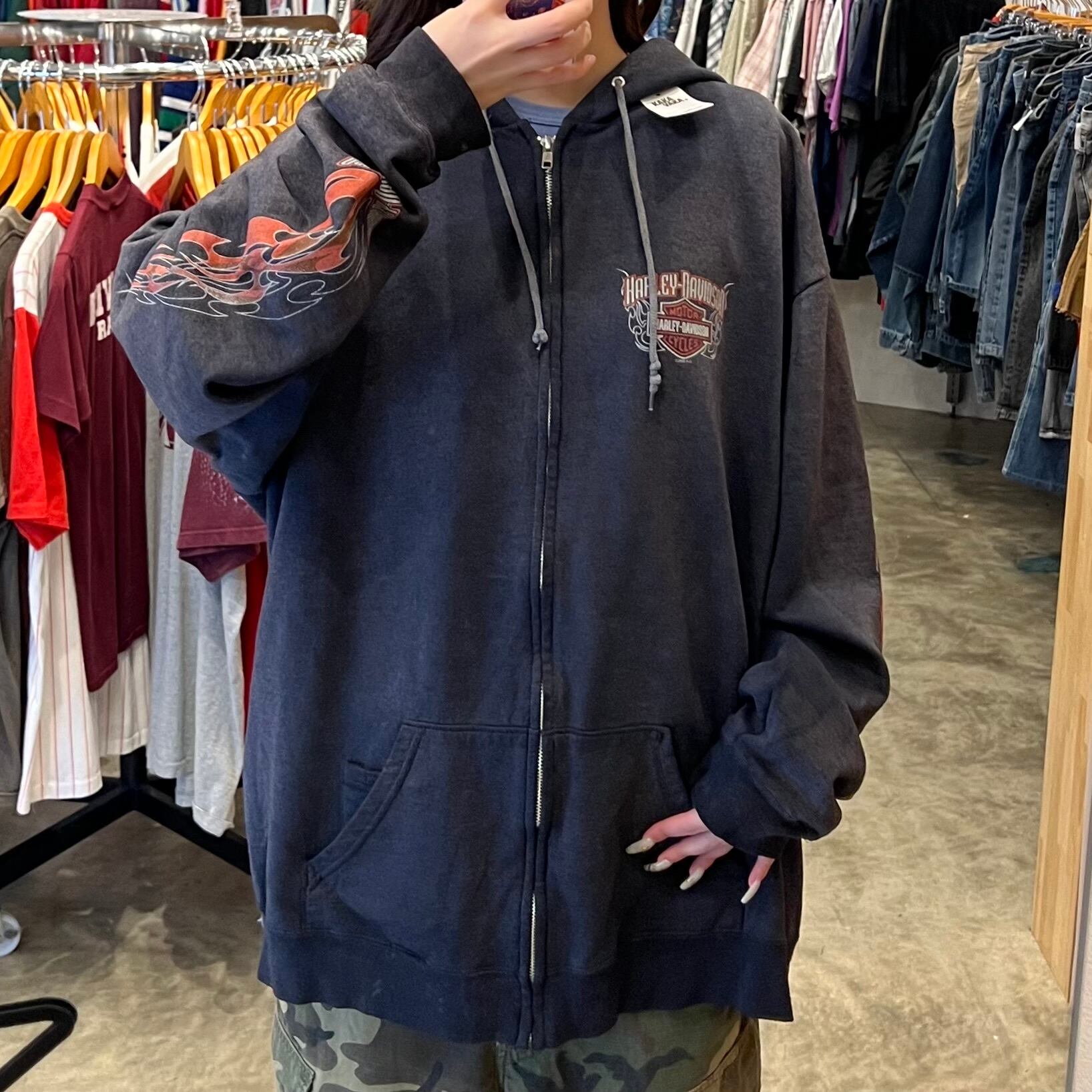 Harley-Davidson / ハーレーダビッドソン】ジップパーカー | 古着屋