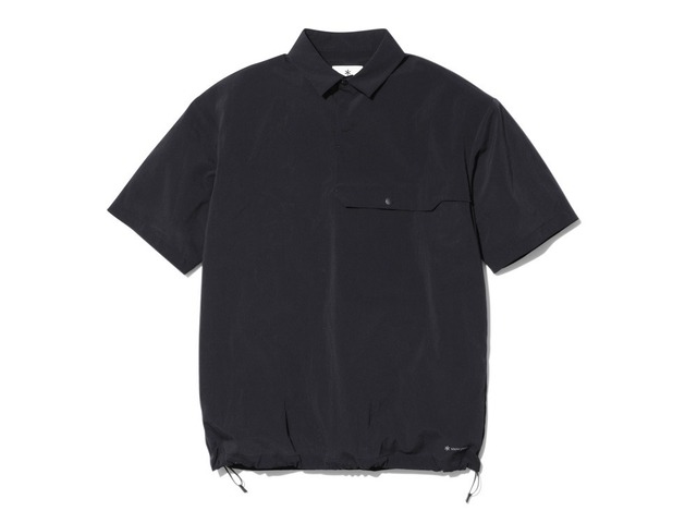 snow peak Quick Dry Polo Shirt Black