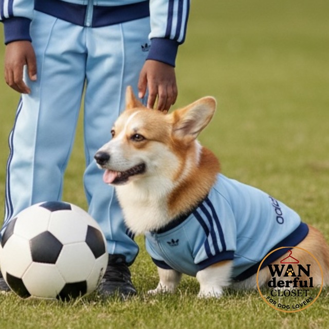 【犬服】3ラインスポカジドッグコート｜小型犬・中型犬用 秋冬あったかアウター 1102