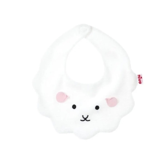 niva ひつじスタイ Sheep bib 日本製 150wht ニヴァ