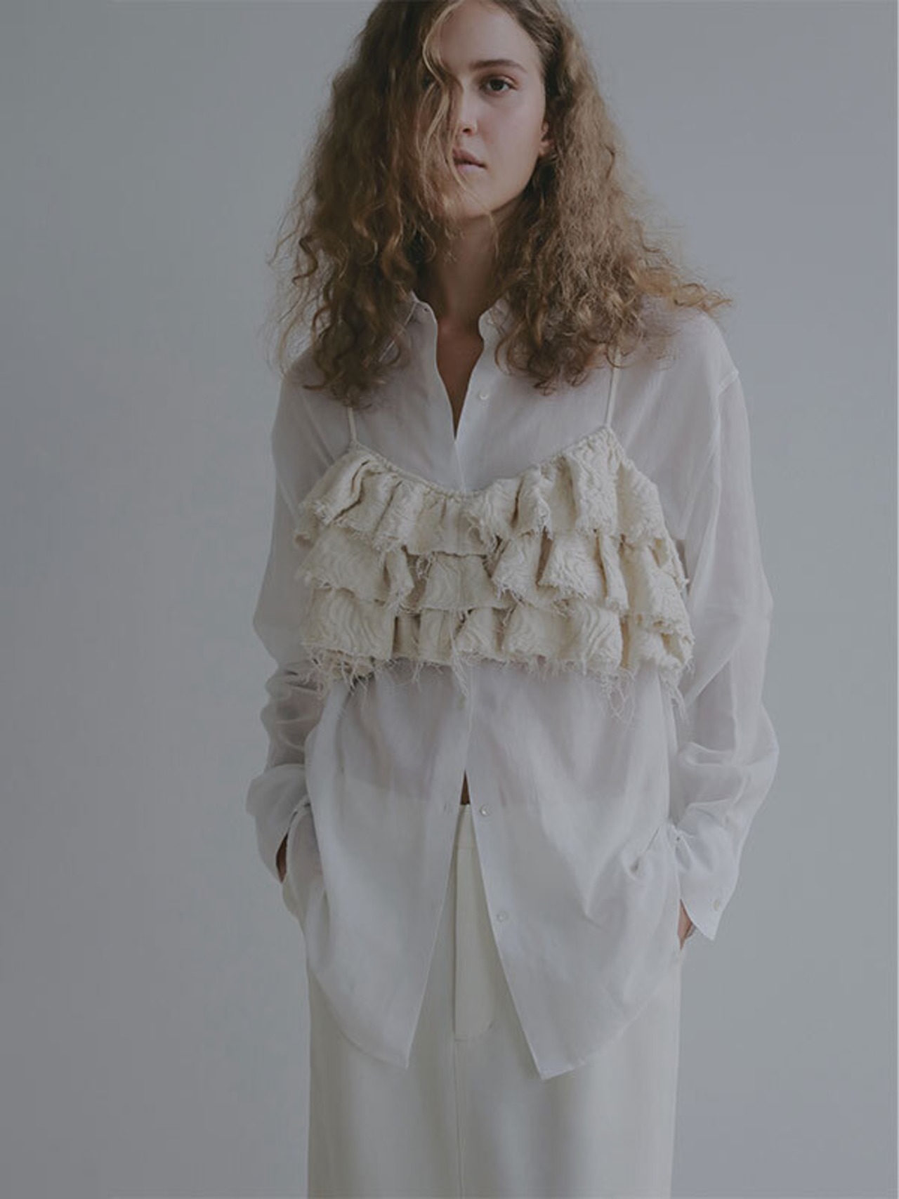 ETRE TOKYO シアーコットンシャツ 3色展開