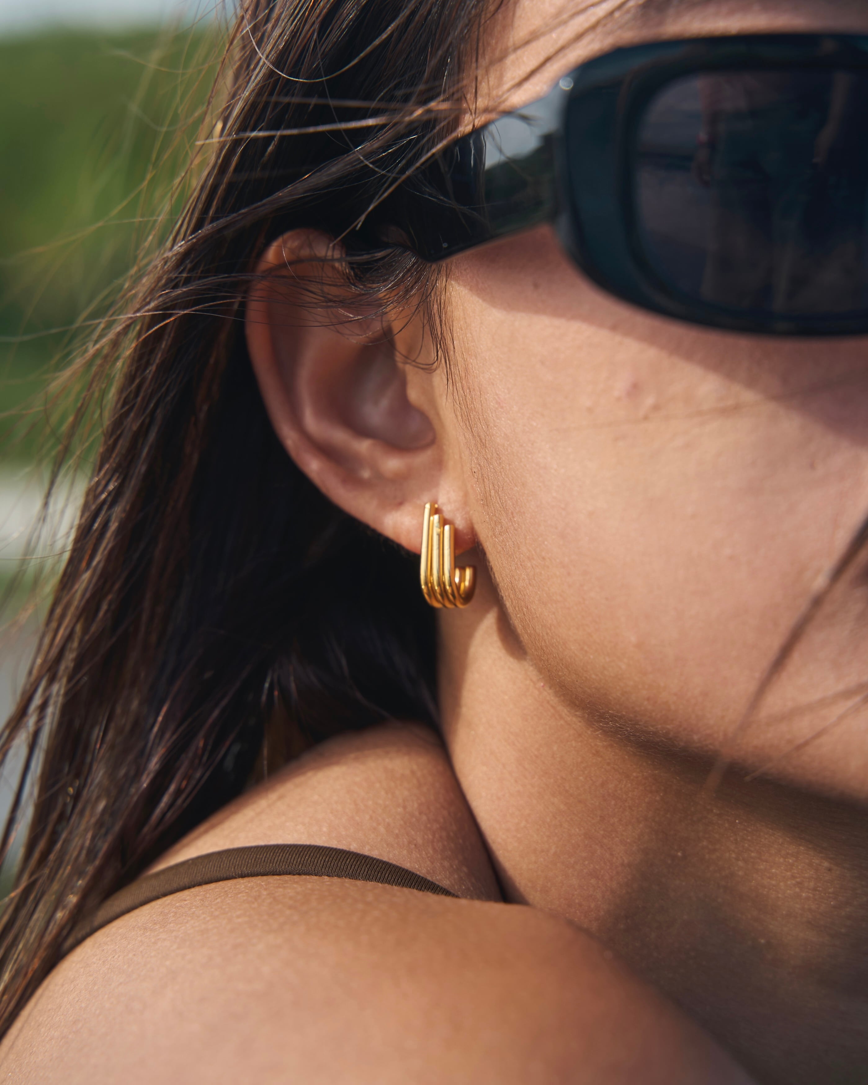 316L Triple Pipe pierce［GOLD］#p83 | CELINA