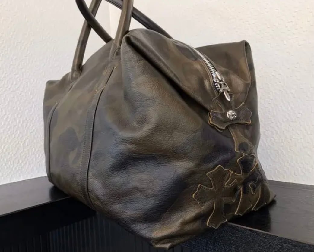 CHROME HEARTS クロムハーツ タンクカモ ボストンバッグ 迷彩