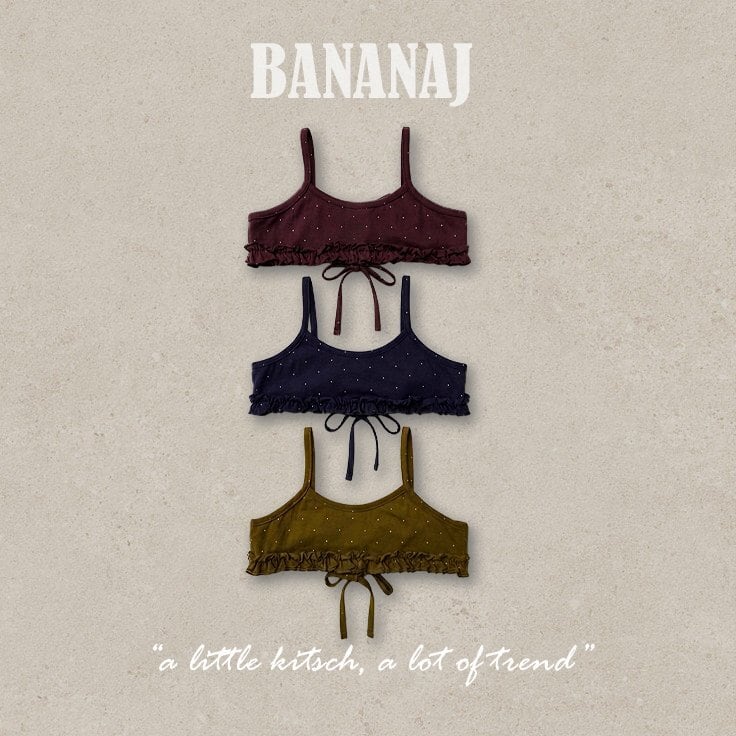 【2点送料無料】«予約»«ジュニアサイズあり»«Banana J» ビジュービスチェ 3colors