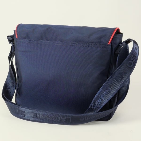 新品☆Supreme Lacoste small messenger bag 紺 - www.sorbillomenu.com