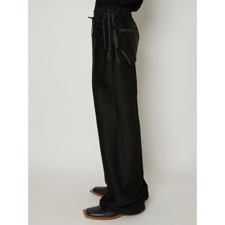 TAAKK TAILORED MA-1 TROUSERS (BLACK) TA23 AW-PT009 | IAAAM ONLINE