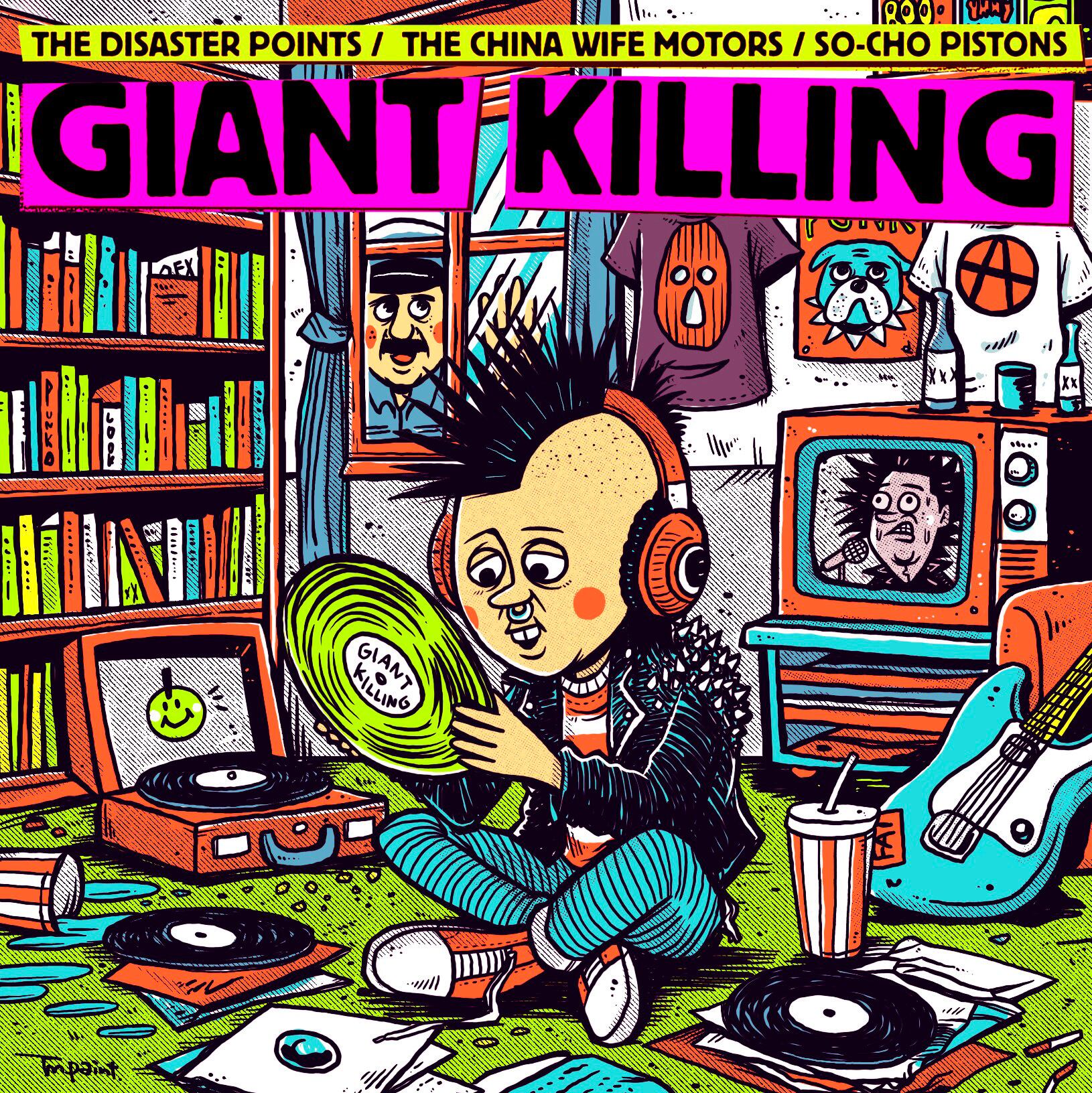 GIANT KILLING / THE DISASTER POINTS,THE CHIMA WIFE MOTORS,SO-CHO