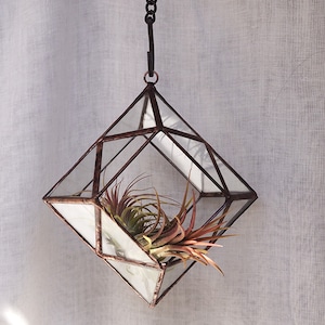 Hanging Terrarium D - Gold