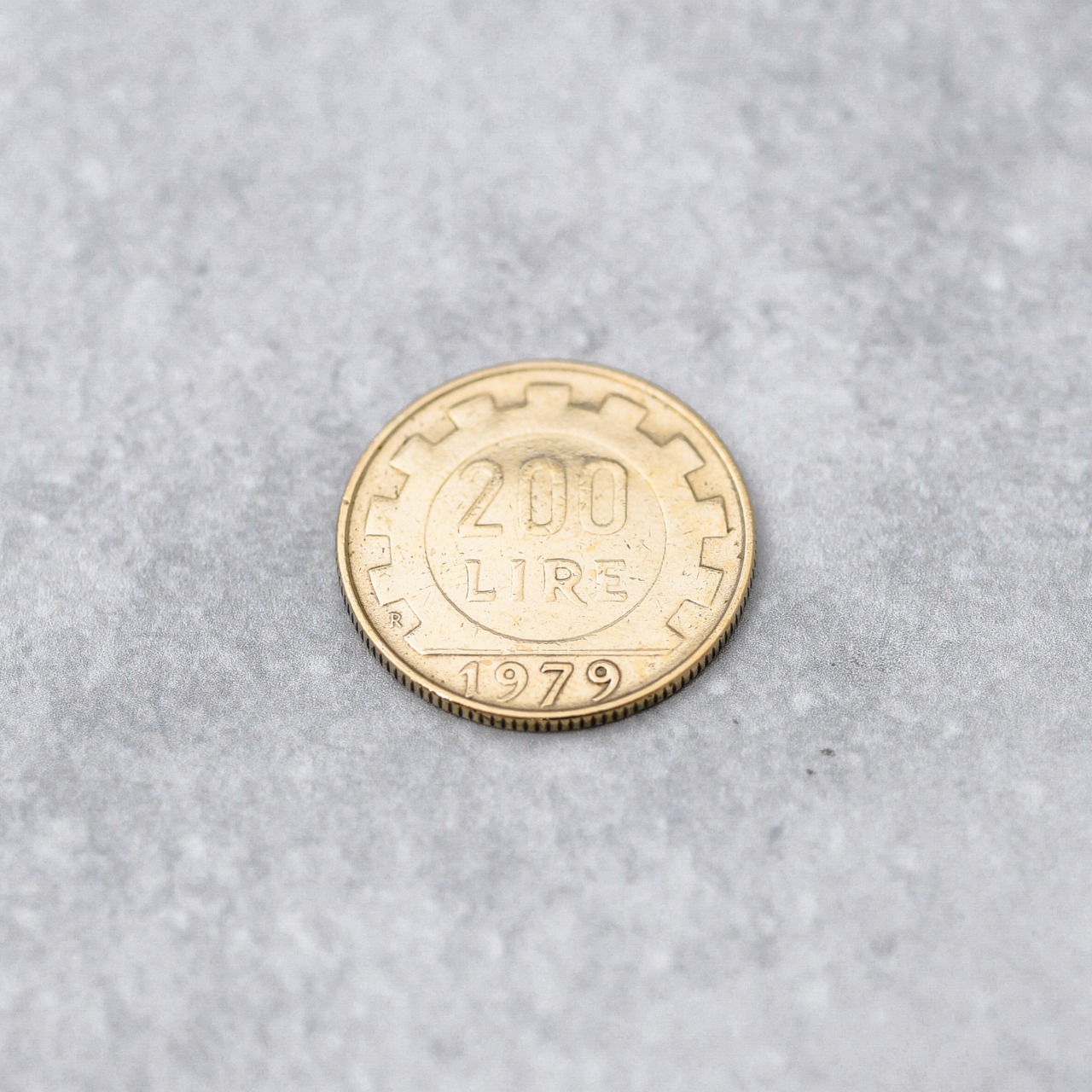 イタリア 200リラ コインリング｜ITALY 200LIRE COINRING