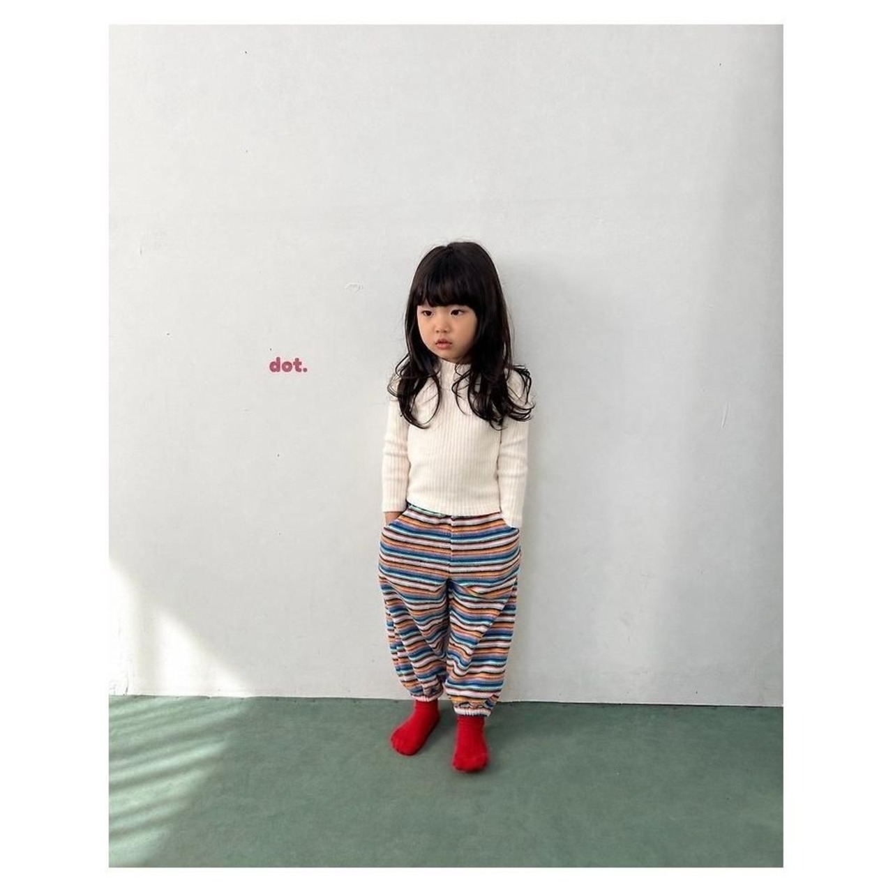 ドット / dot. / さらさらジョガーパンツ / 韓国子供服 / キッズ / 26winter〖取寄〗*XS~XL*