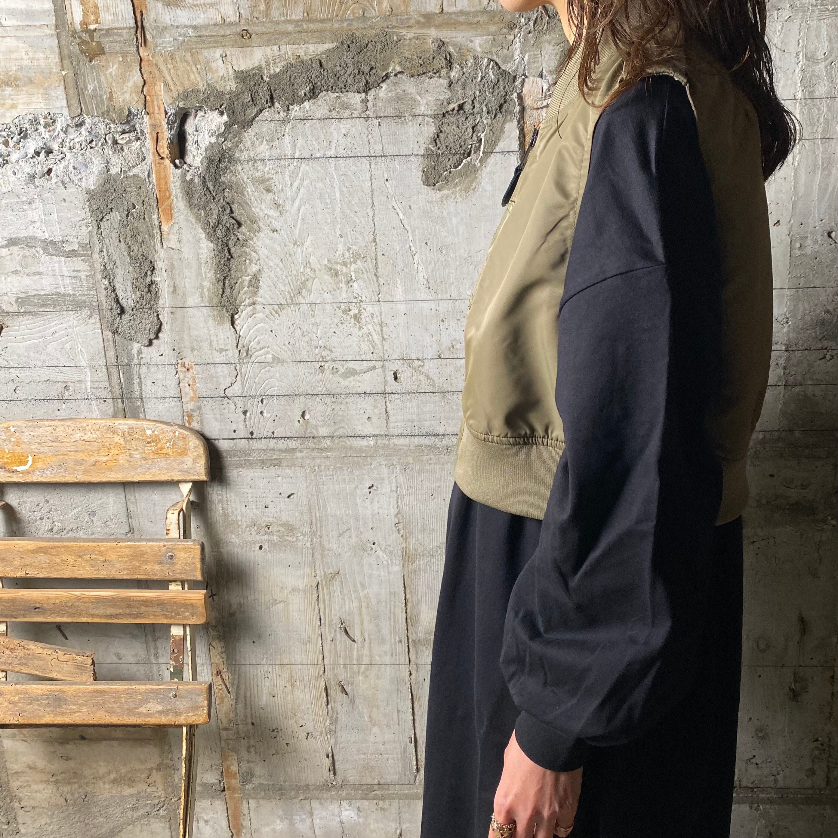 HYKE【ハイク】TYPE L-2A CROPPED TOP (17374 /KHAKI SIZE ...