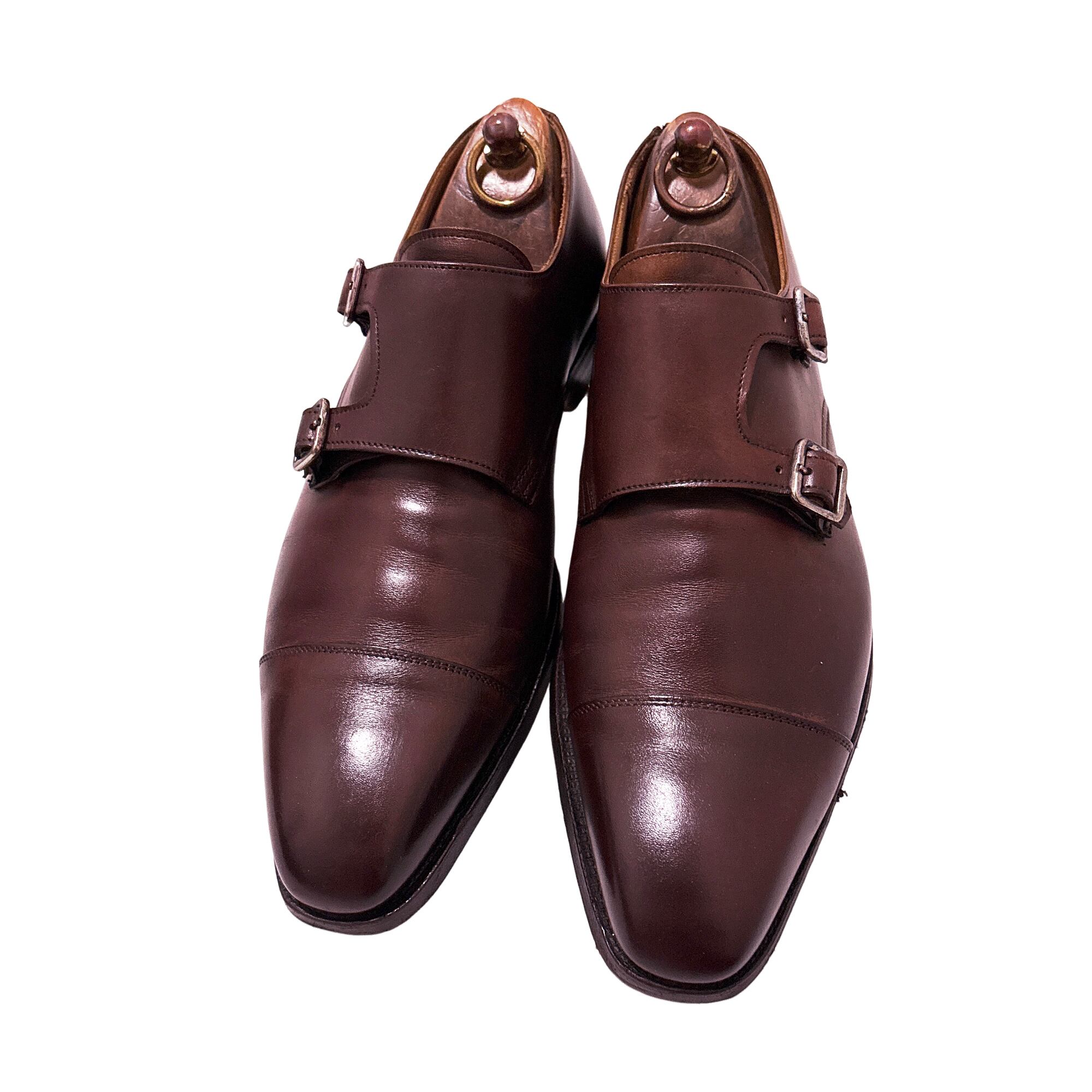 CROCKETT&JONES LOWNDES ダブルモンク 8E