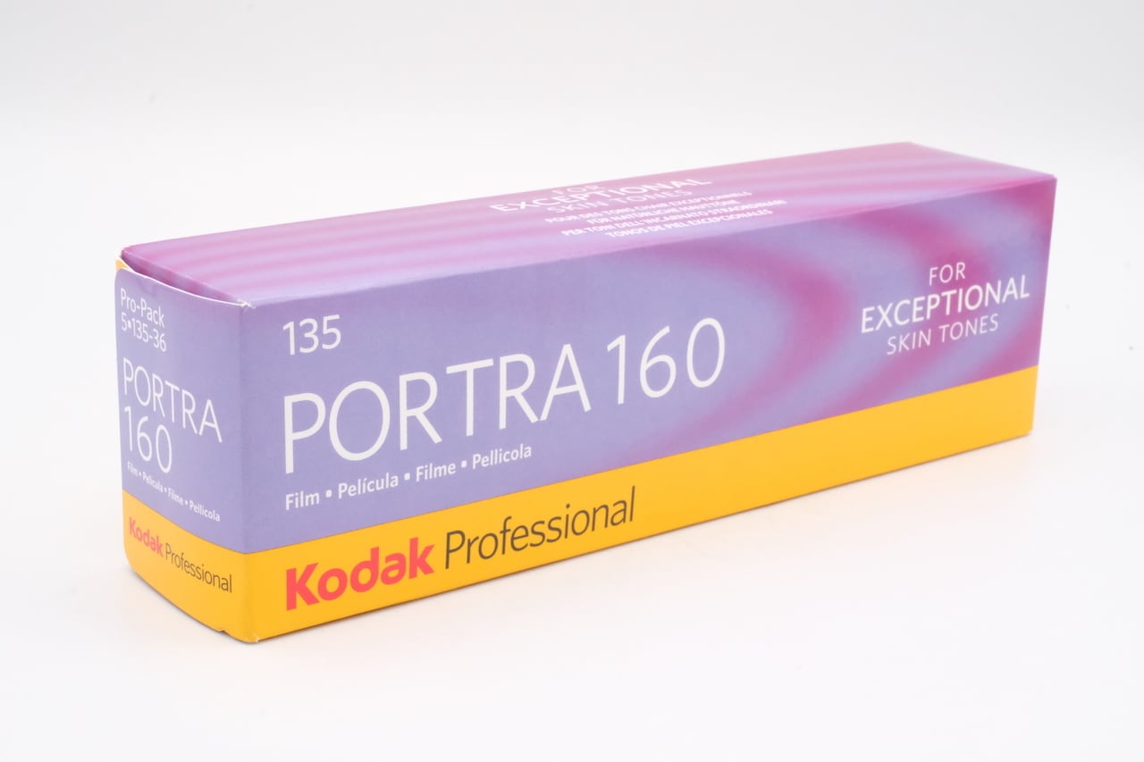 Kodak PORTRA 160 36枚撮 5本パック 1箱 35mmカラーネガフィルム