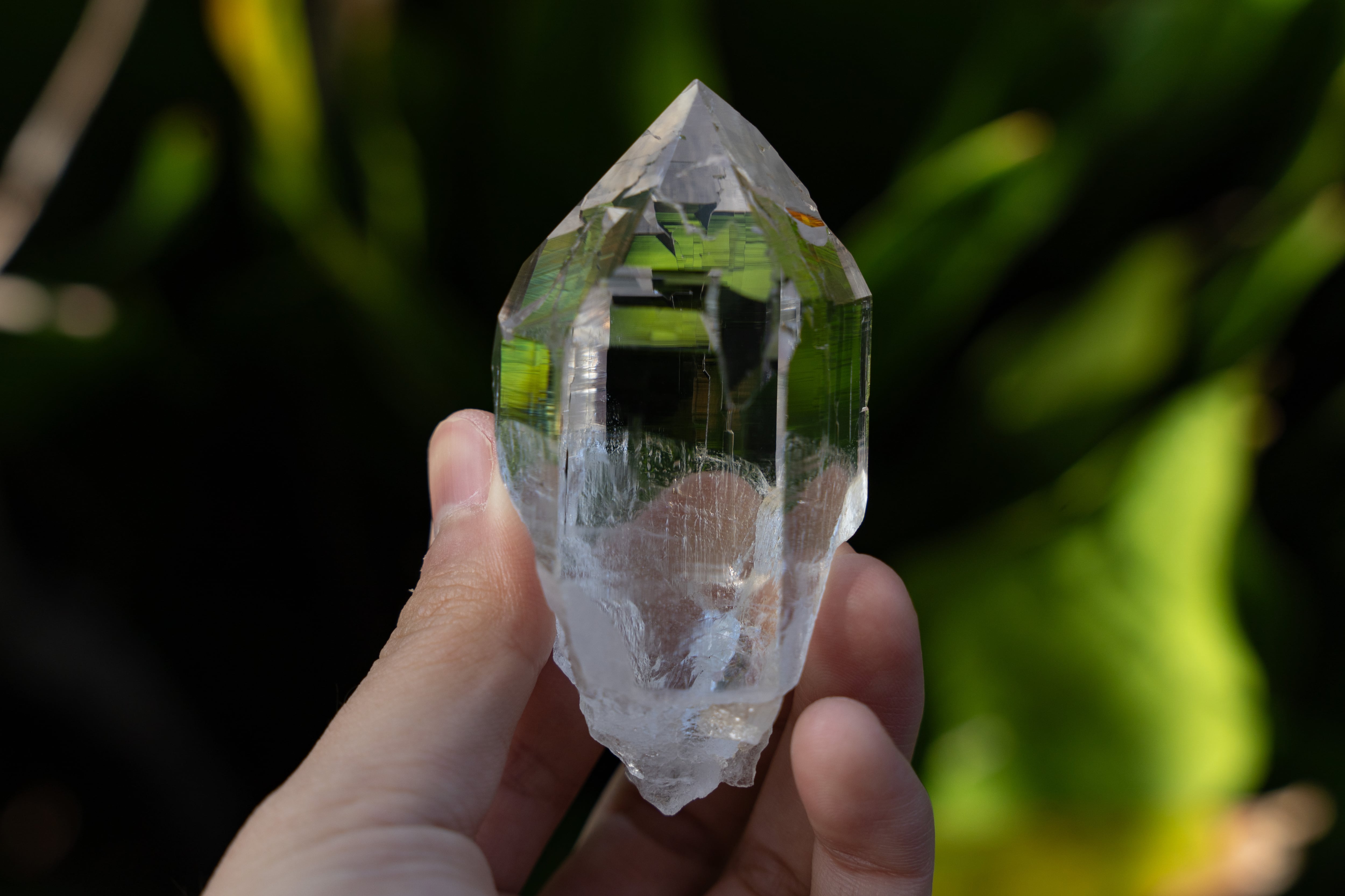 カテドラル調 386g 天然 ヒマラヤ水晶 クリスタル ポイント マニハール産ヒマラヤ水晶ポイント［カテドラル］ | Ayodhya crystal
