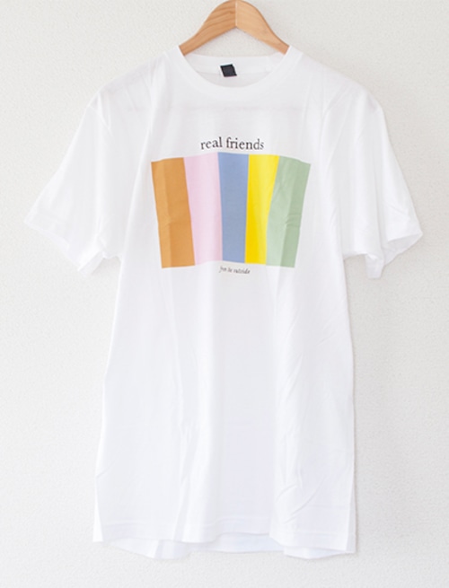 【REAL FRIENDS】From The Outside T-Shirts (White)