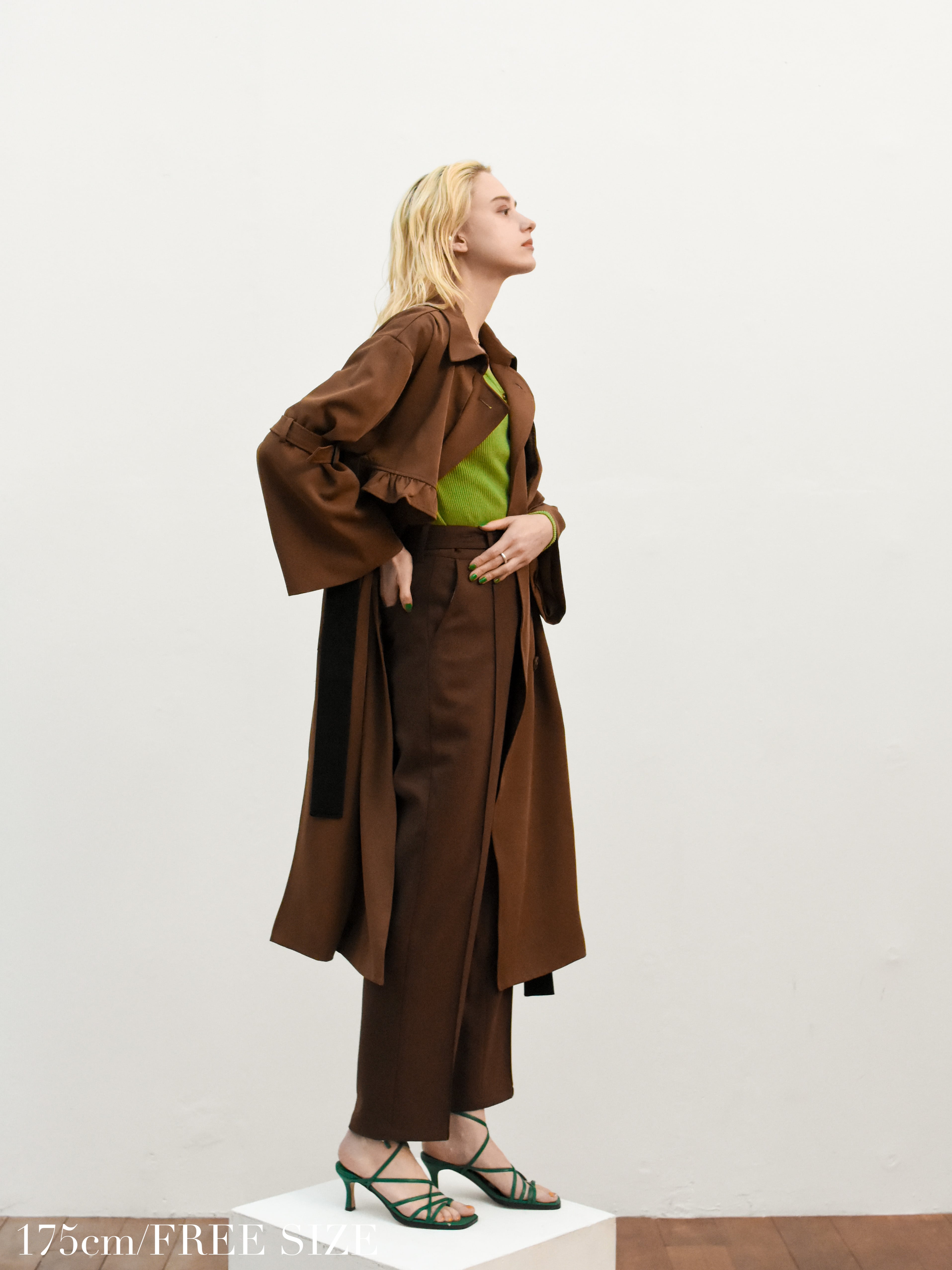 katrin 2way asymmetry design trench 新品