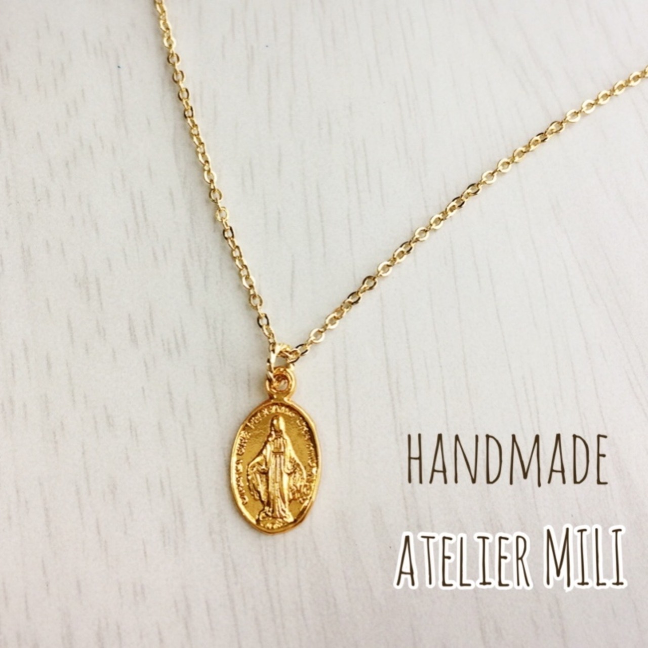 メダイネックレス | atelier mili