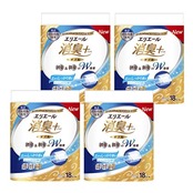 エリエール トイレットペーパー 消臭プラス(+) 25m×72ロール (18ロール×4パック) ダブル パルプ100% 芯からしっかり香るフレッシュクリアの香り【ケース販売】