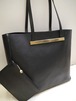 美品◆GUCCI グッチ A4対応 ビジネス可 ユニセックス 大容量 オールレザー トート ハンド バッグ 黒◆ 通勤通学にも大活躍のA4対応トート♪