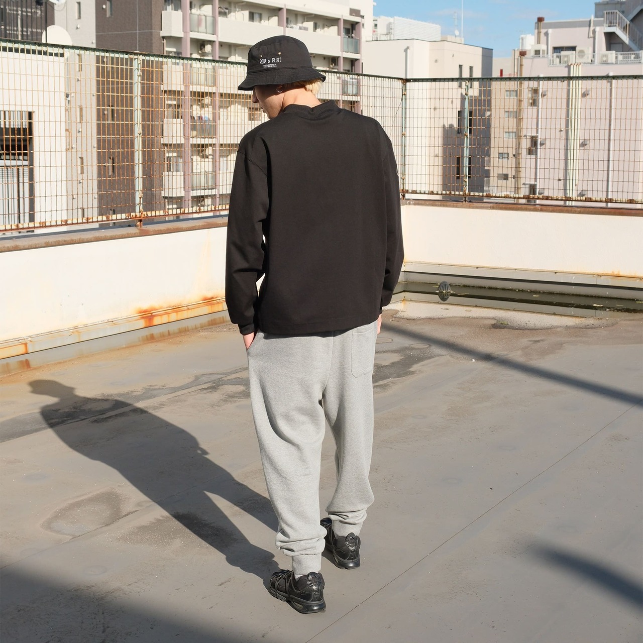 日本製ロゴスウェットパンツ