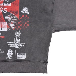 【PARIS LAUNDRY】REBEL SOUL CREWNECK