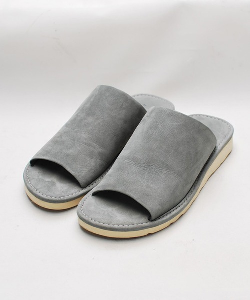 OURET  DOBBY STRETCH & NUBUCK LEATHER VIBRAM TOE OPEN SANDALS OR000-1782 