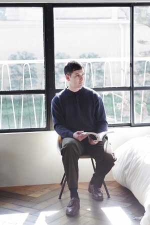 Alpaca Wool Smooth Knitted Polo