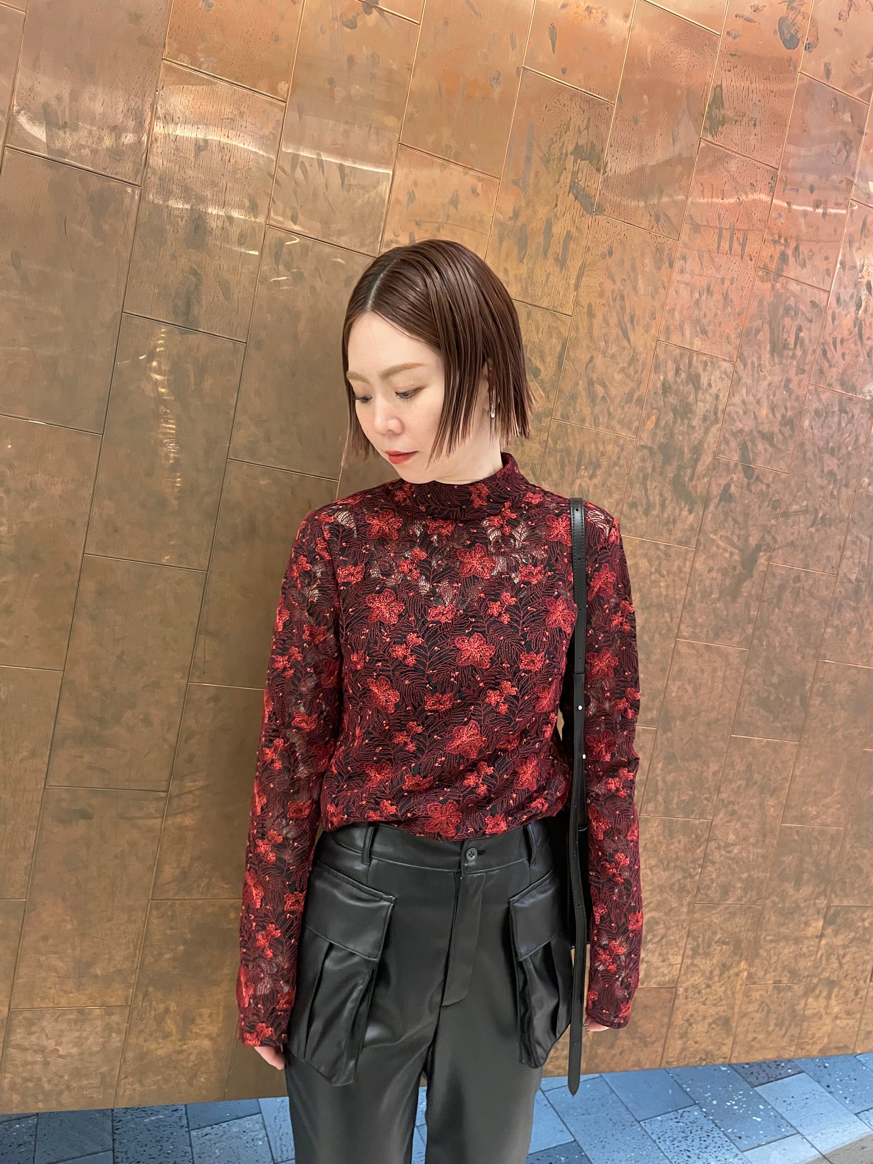 23AW】EBONY エボニー / Embroidery Lace Tops | TRENTオンライン 